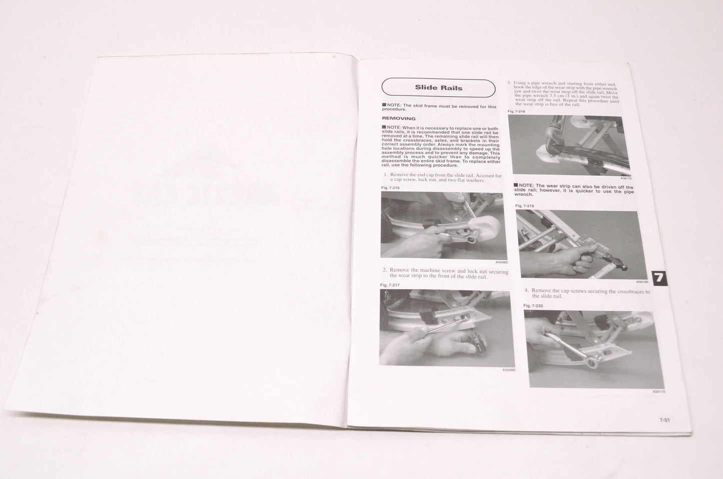 OEM Arctic Cat 2256-204 Service Manual Supplement 99 Triples