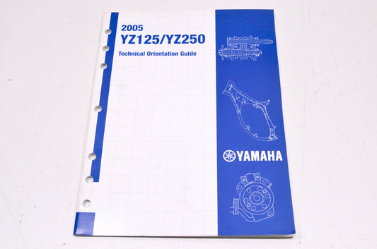 OEM Yamaha LIT-BKTOG-MC-01 2005 YZ125/YZ250 Technical Orientation Guide NOS