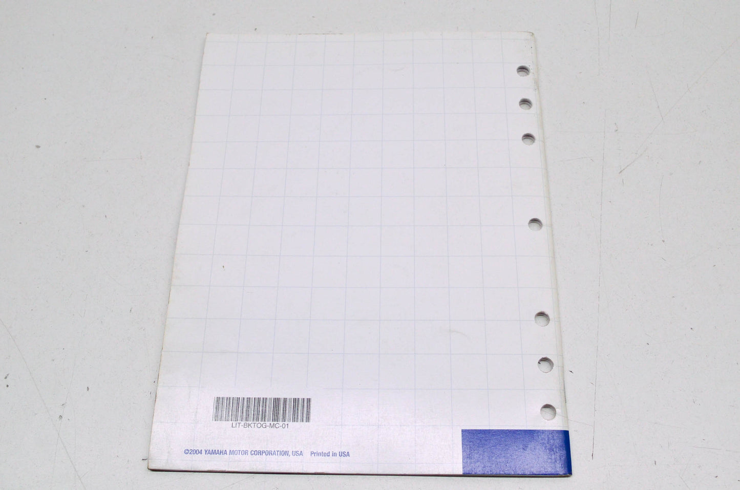 OEM Yamaha LIT-BKTOG-MC-01 2005 YZ125/YZ250 Technical Orientation Guide NOS