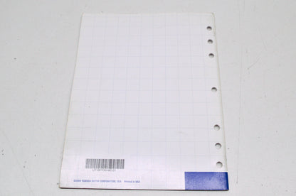 OEM Yamaha LIT-BKTOG-MC-01 2005 YZ125/YZ250 Technical Orientation Guide NOS