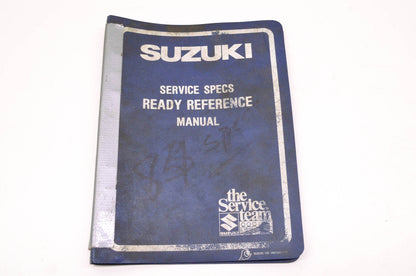 OEM Suzuki 99923-03841 1984 E Model Ready Reference Service Specifications