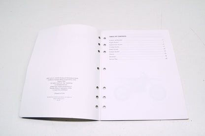 OEM Yamaha LIT-BKTOG-MC-01 2005 YZ125/YZ250 Technical Orientation Guide NOS