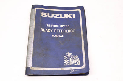 OEM Suzuki 99923-00110 1980 T Model Ready Reference Service Specifications