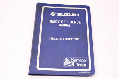 OEM Suzuki 99923-03991 1999 X Model Ready Reference Service Specifications