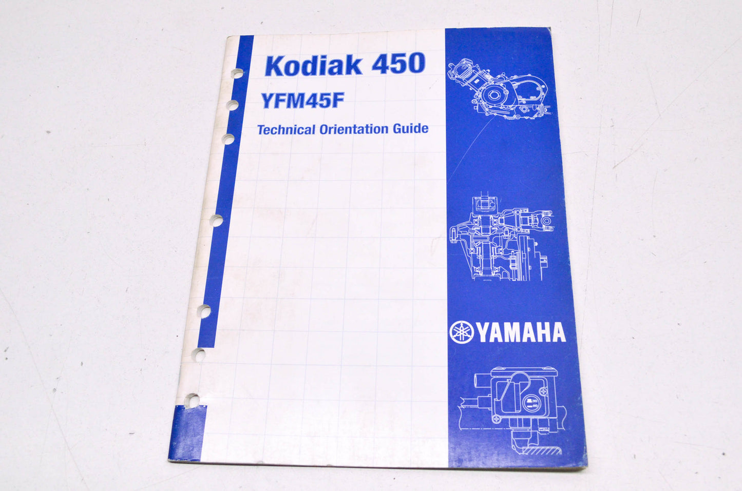 OEM Yamaha LIT-17200-BK-01 Kodiak 450 YFM45F Technical Orientation Guide NOS