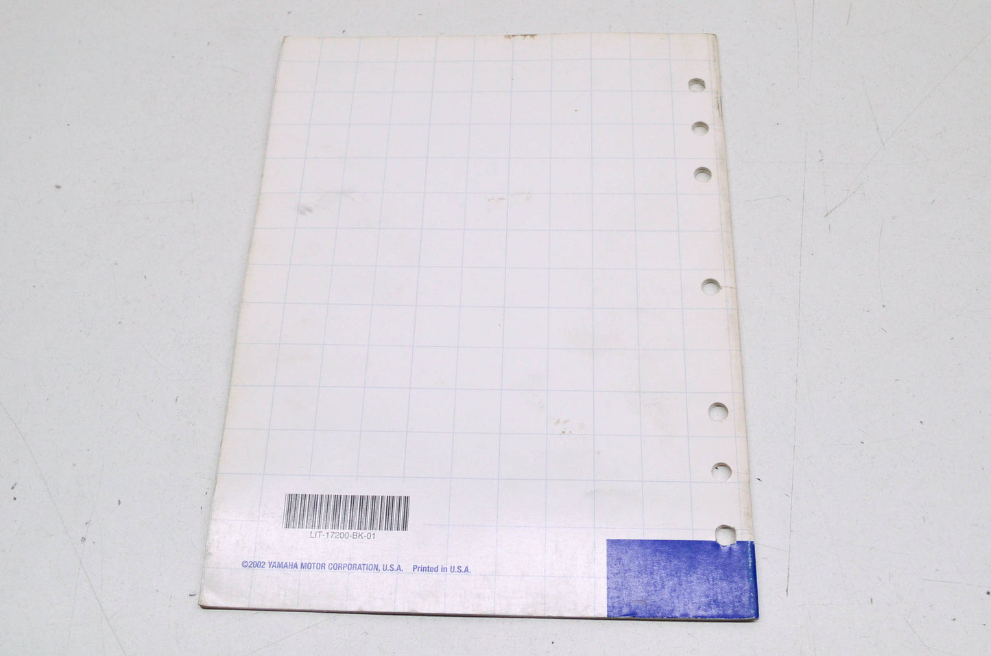 OEM Yamaha LIT-17200-BK-01 Kodiak 450 YFM45F Technical Orientation Guide NOS