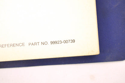 OEM Suzuki 99923-00739 1978 C Model Ready Reference Service Specifications