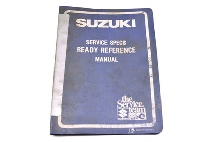 OEM Suzuki 99923-03851 1985 F Model Ready Reference Service Specifications
