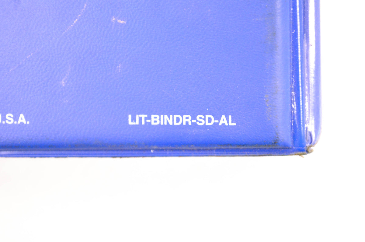 OEM Yamaha LIT-BINDR-SD-AL Service Data Reference Binder