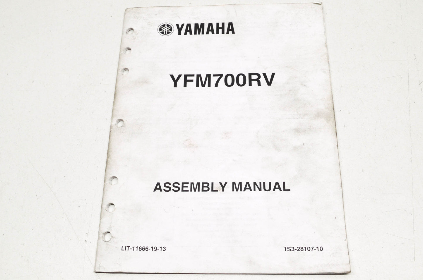 OEM Yamaha LIT-11666-19-13 YFM700R (V-Y)2006 -2 Assembly Manual