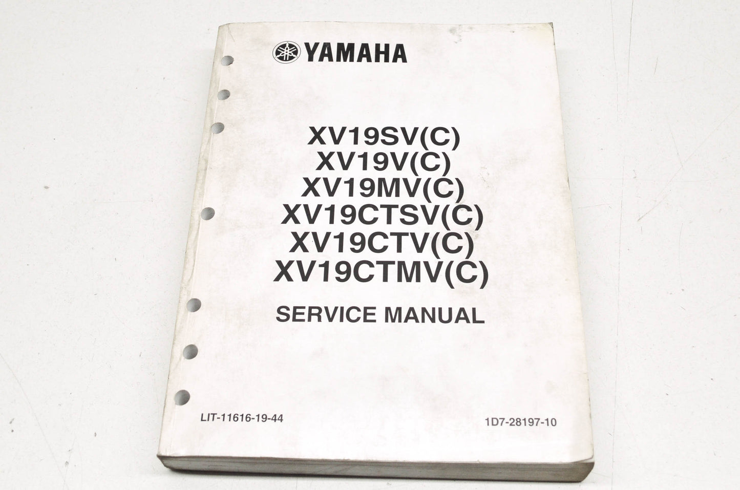 OEM Yamaha LIT-11616-19-44 XV19V/SV/MV/TMV/CTV/ Service Manual