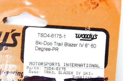 Woody's TSD4-6175, TSD4-6175-1 Trail Blazer Yamaha 6' Carbide Runner Kit NOS