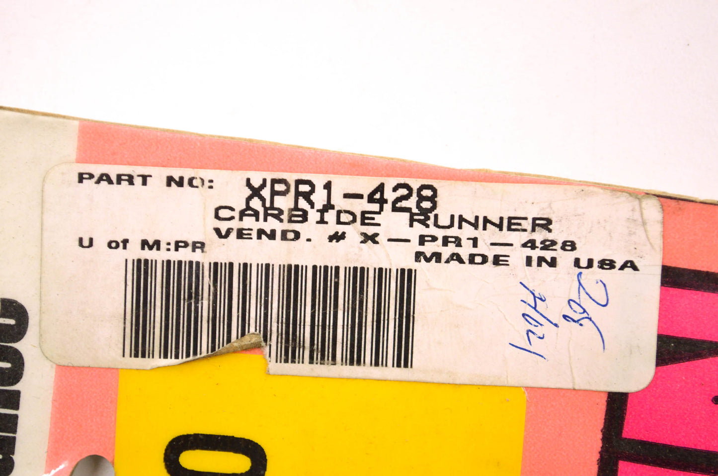 XPR One XPR1-428, 428 Ski-Doo Carbide Runner Kit NOS