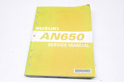 OEM Suzuki 99500-36110-03E Service Manual AN650/A 2003-20