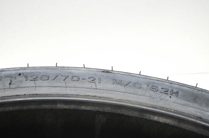 New Metzeler ME880F Marathon 120/70-21 M/C 62H Front Tire NOS