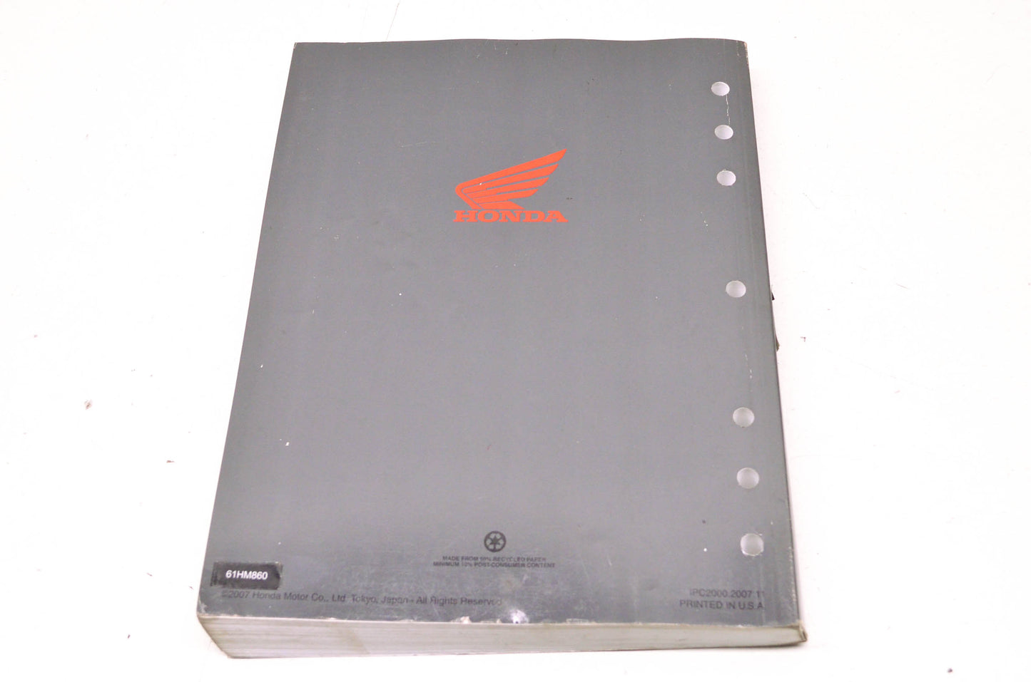 OEM Honda 2005-2017 TRX250TE/TM Recon Service Manual