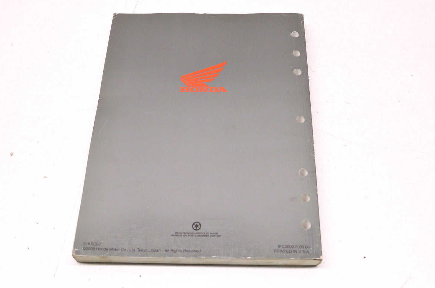OEM Honda 2004-2006 CRF250X Service Manual