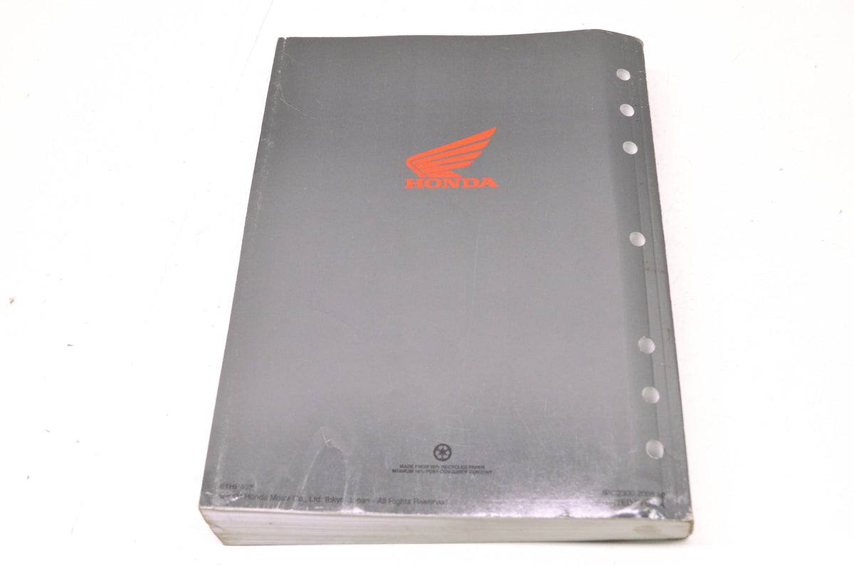 OEM Honda 61HP402 Service Manual TRX420 07-09