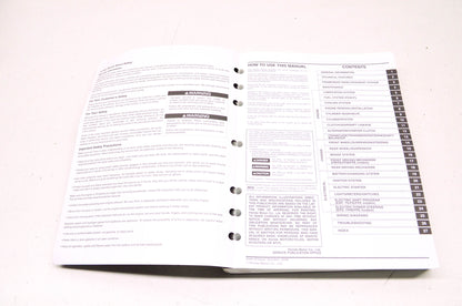 OEM Honda 61HP402 Service Manual TRX420 07-09