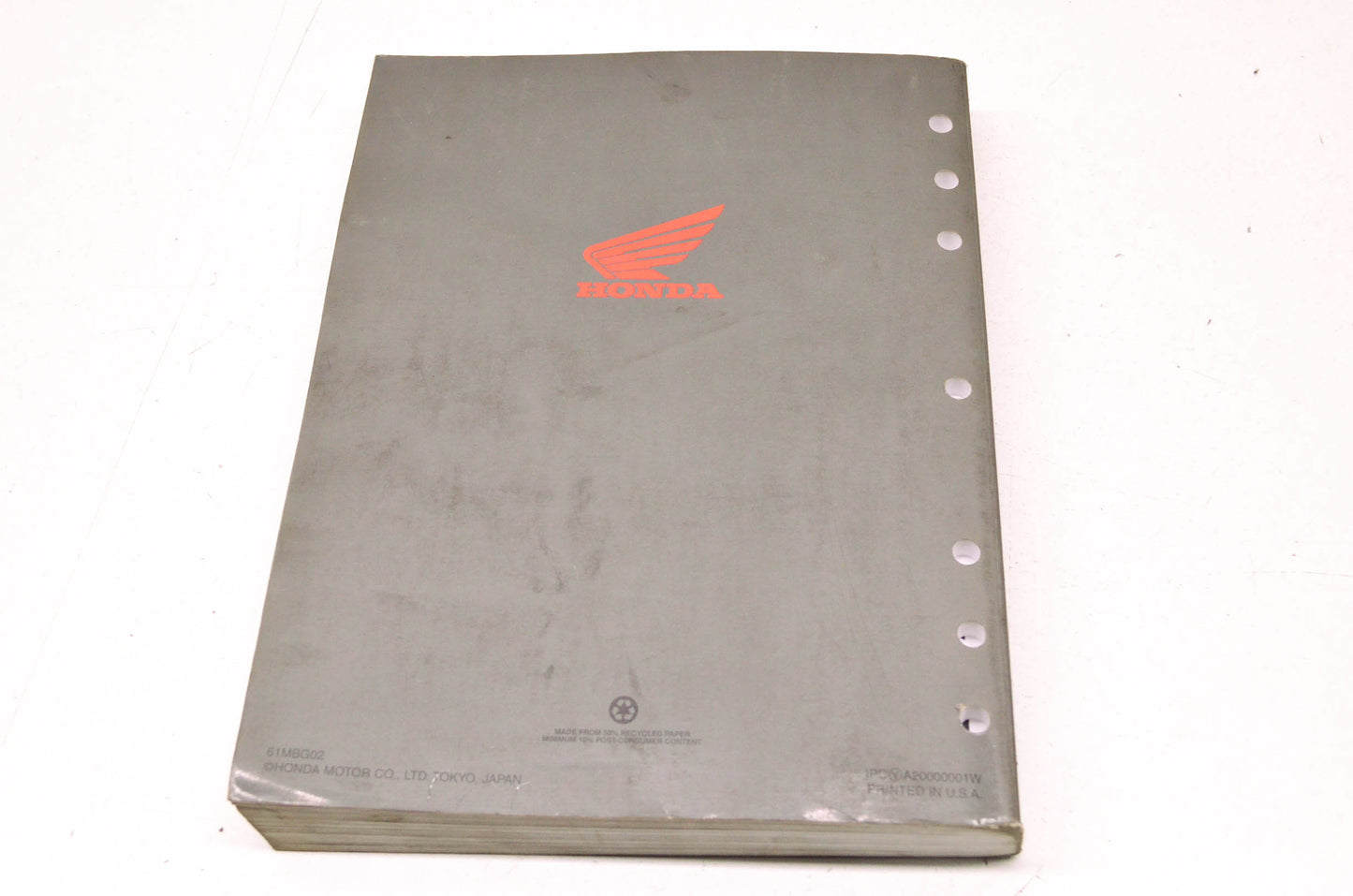 OEM Honda 1998-2001 VFR800FI Interceptor Service Manual