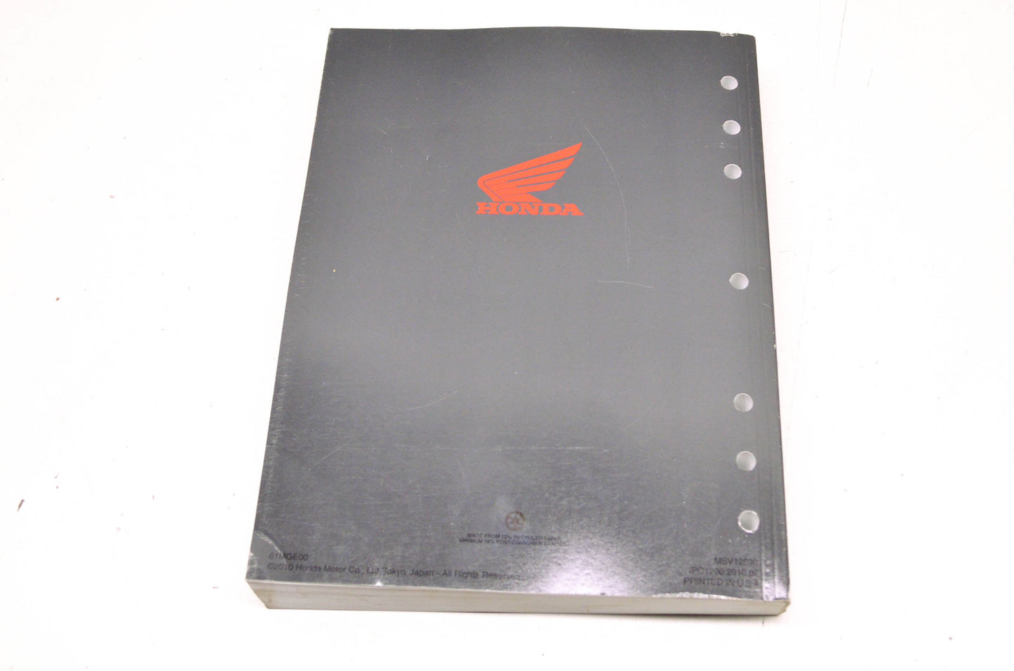 OEM Honda 2010 VFR1200F Service Manual