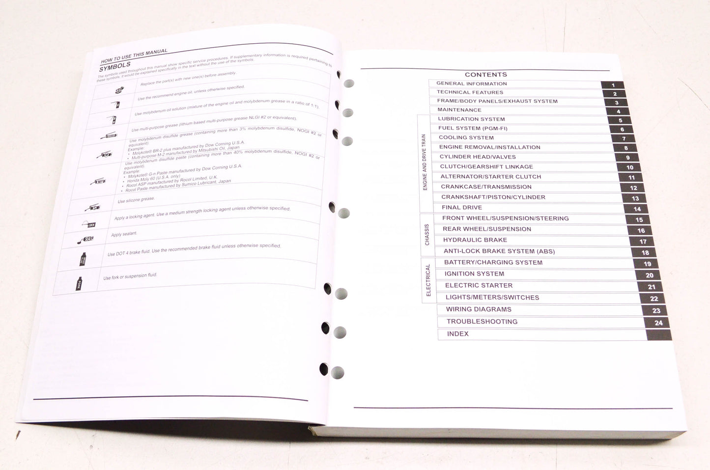 OEM Honda 2010 VFR1200F Service Manual