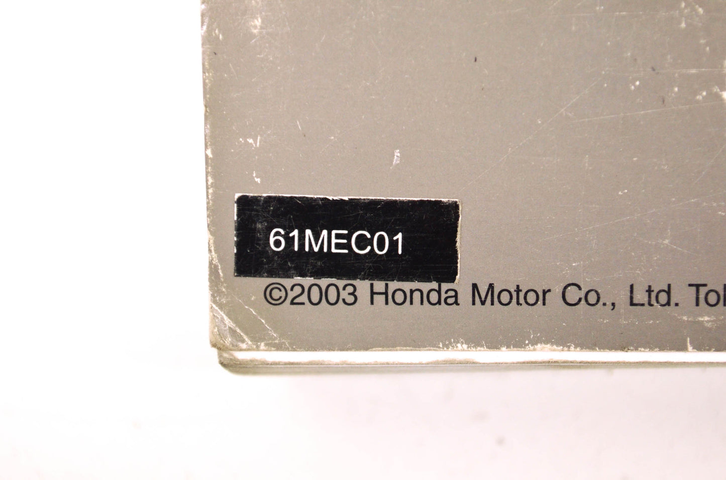 OEM Honda 61MEC01 NRX1800 2004 Service Manual