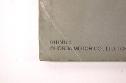 OEM Honda 1999-2002 TRX400EX Fourtrax Service Manual