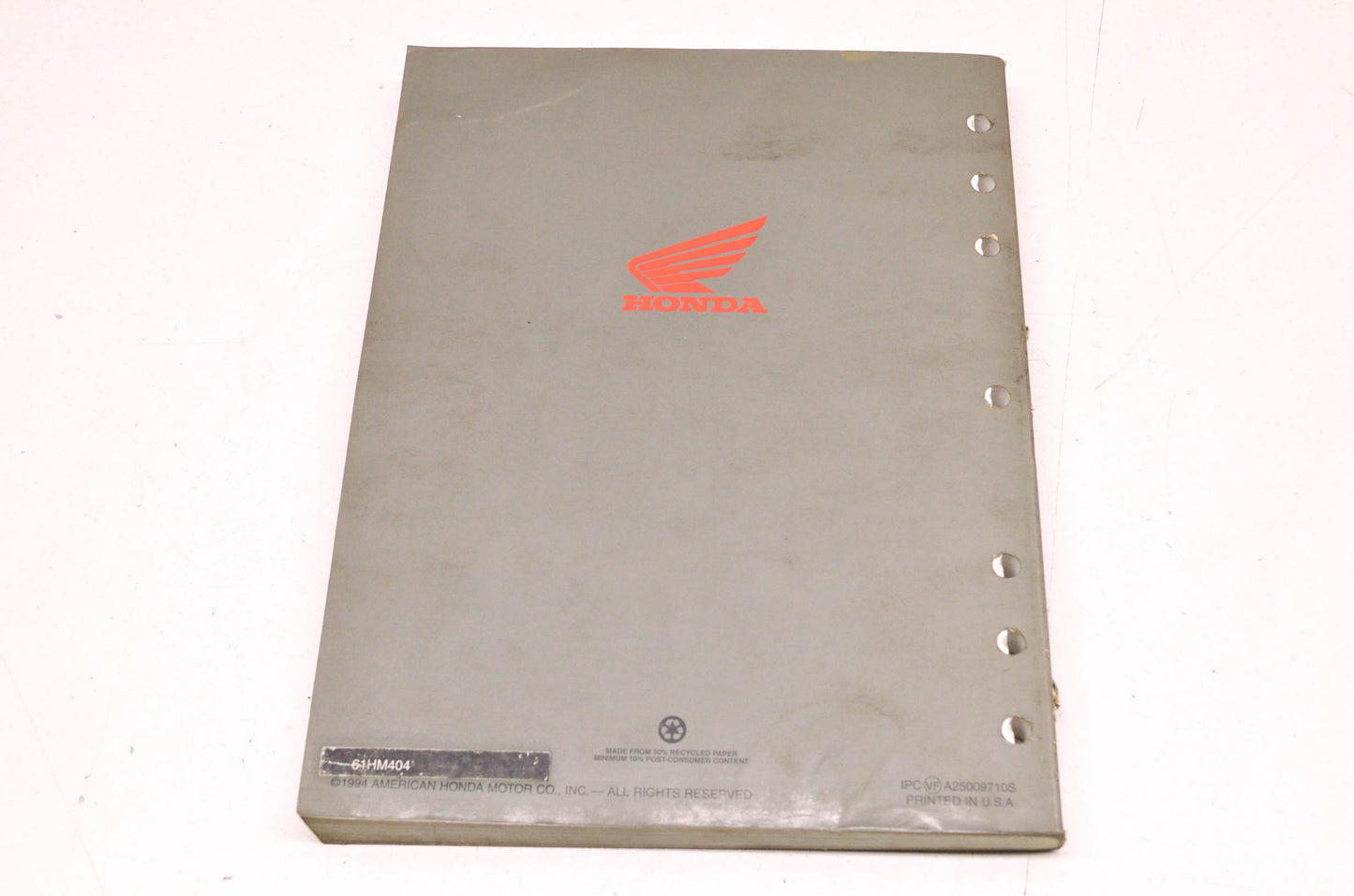 OEM Honda 1995-2000 TRX300, TRX300FW, Fourtrax Service Manual