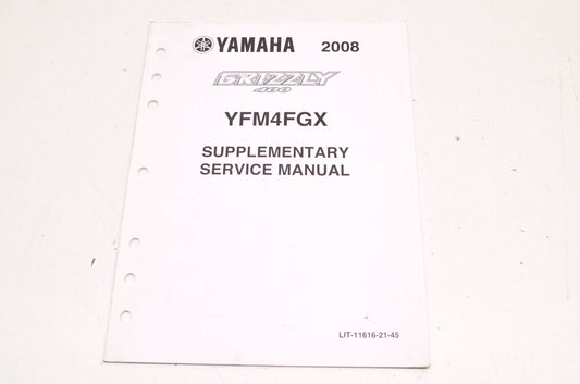 OEM Yamaha LIT-11616-21-45 Service Manual 08 GRIZZLY 400 YFM45 NOS