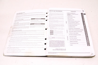 OEM Honda 61MCR04 2001-2007 VT750DC Service Manual
