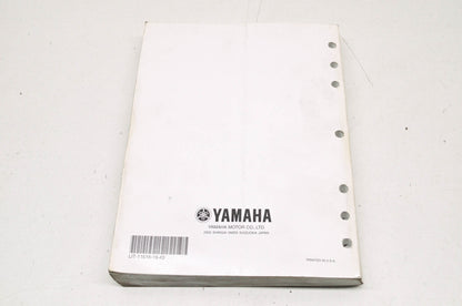 OEM Yamaha LIT-11616-19-43 Service Manual YXR45FAV