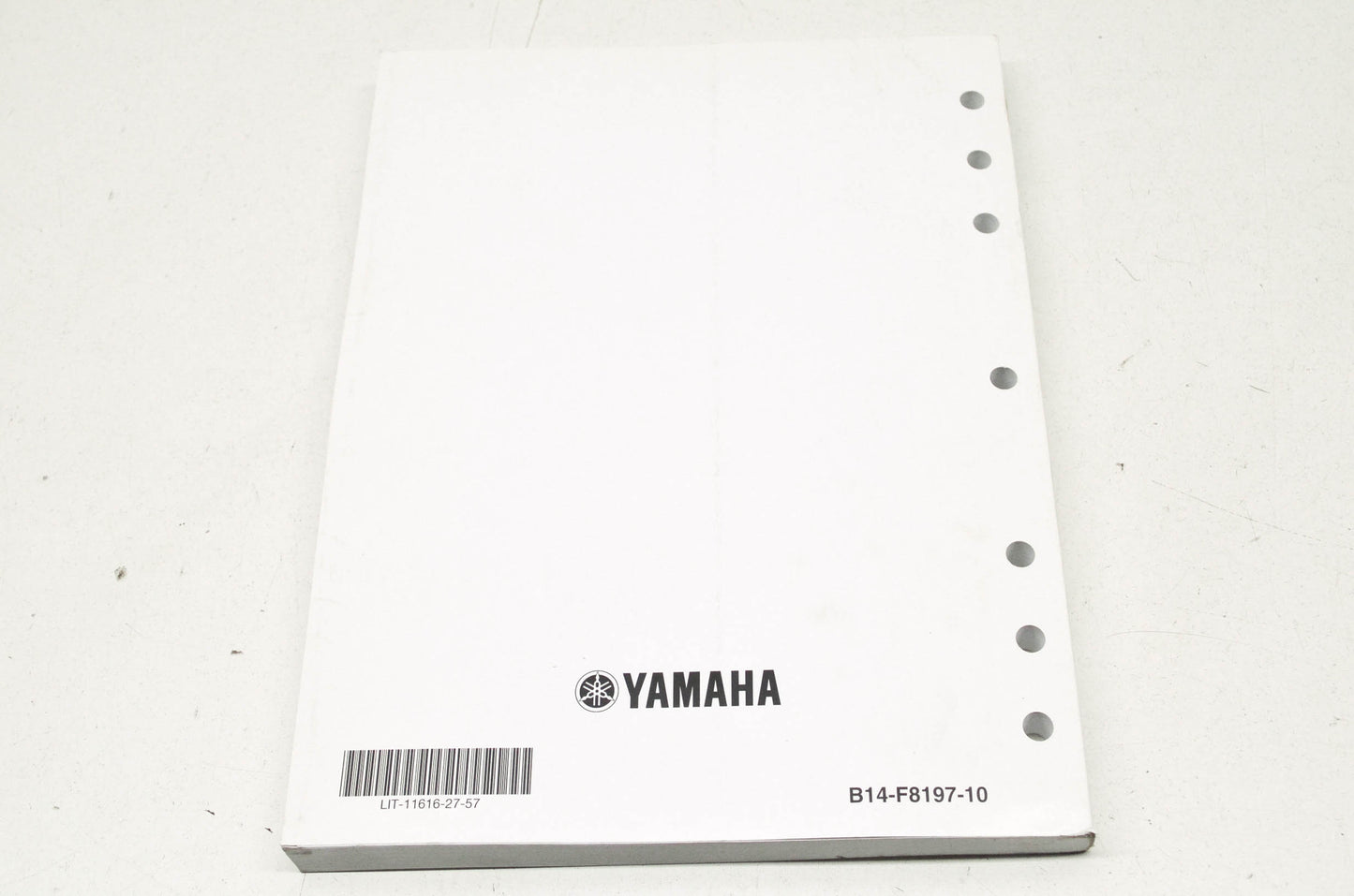 OEM Yamaha LIT-11616-27-57 YFM350TE GRIZZLY 350 Service Manual