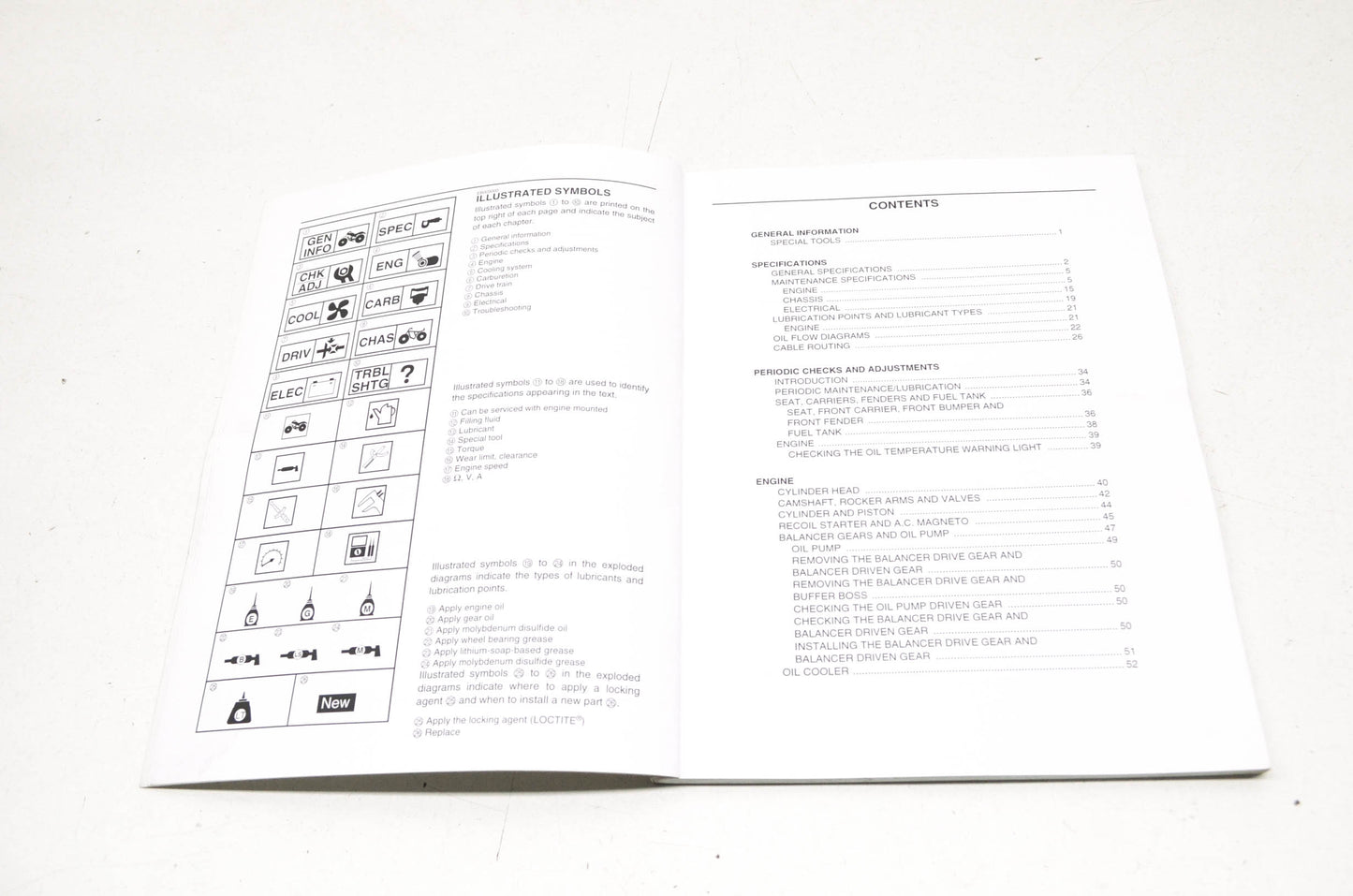 OEM Yamaha LIT-11616-17-32 YFM350FAS Service Manual Supplement