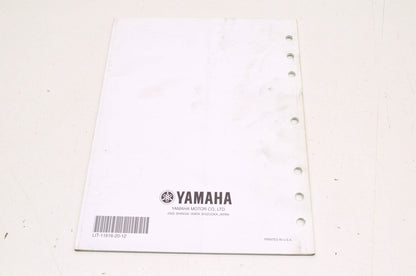 OEM Yamaha LIT-11616-20-12 YFM70RW RSEW Service Manual Supplement NOS