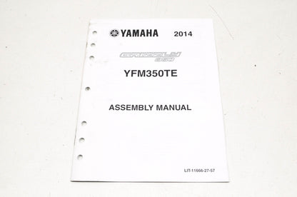 OEM Yamaha LIT-11666-27-57 YFM350TE Assembly Manual