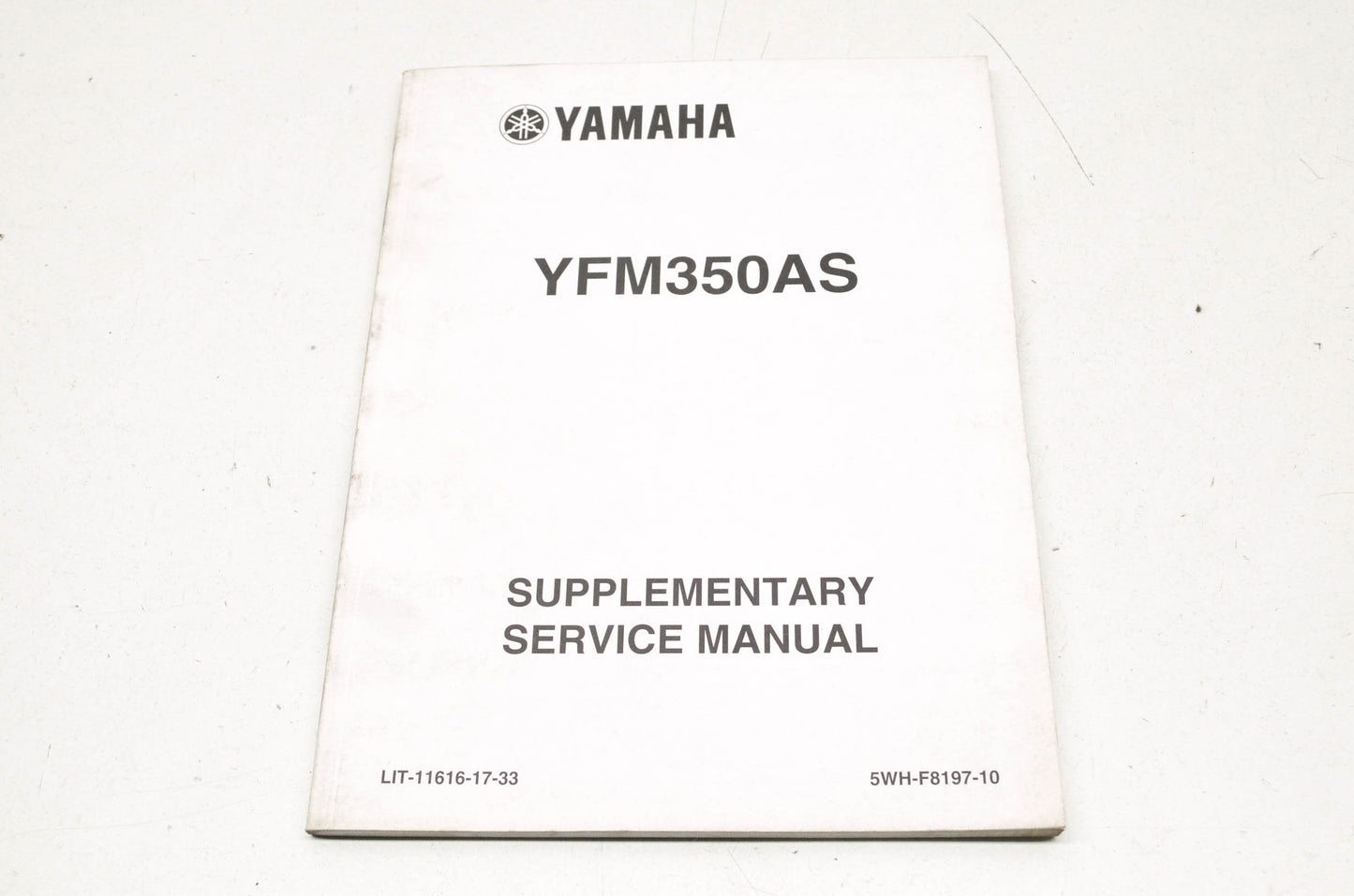 OEM Yamaha LIT-11616-17-33 YFM350AS Service Manual Supplement