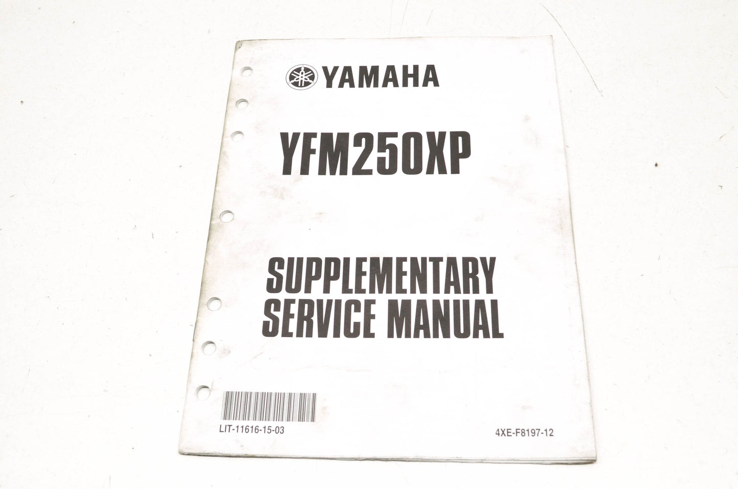OEM Yamaha LIT-11616-15-03 YFM250XP-S Service Manual Supplement