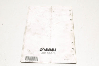 OEM Yamaha LIT-11616-18-41 YFM250BT Service Manual Supplement