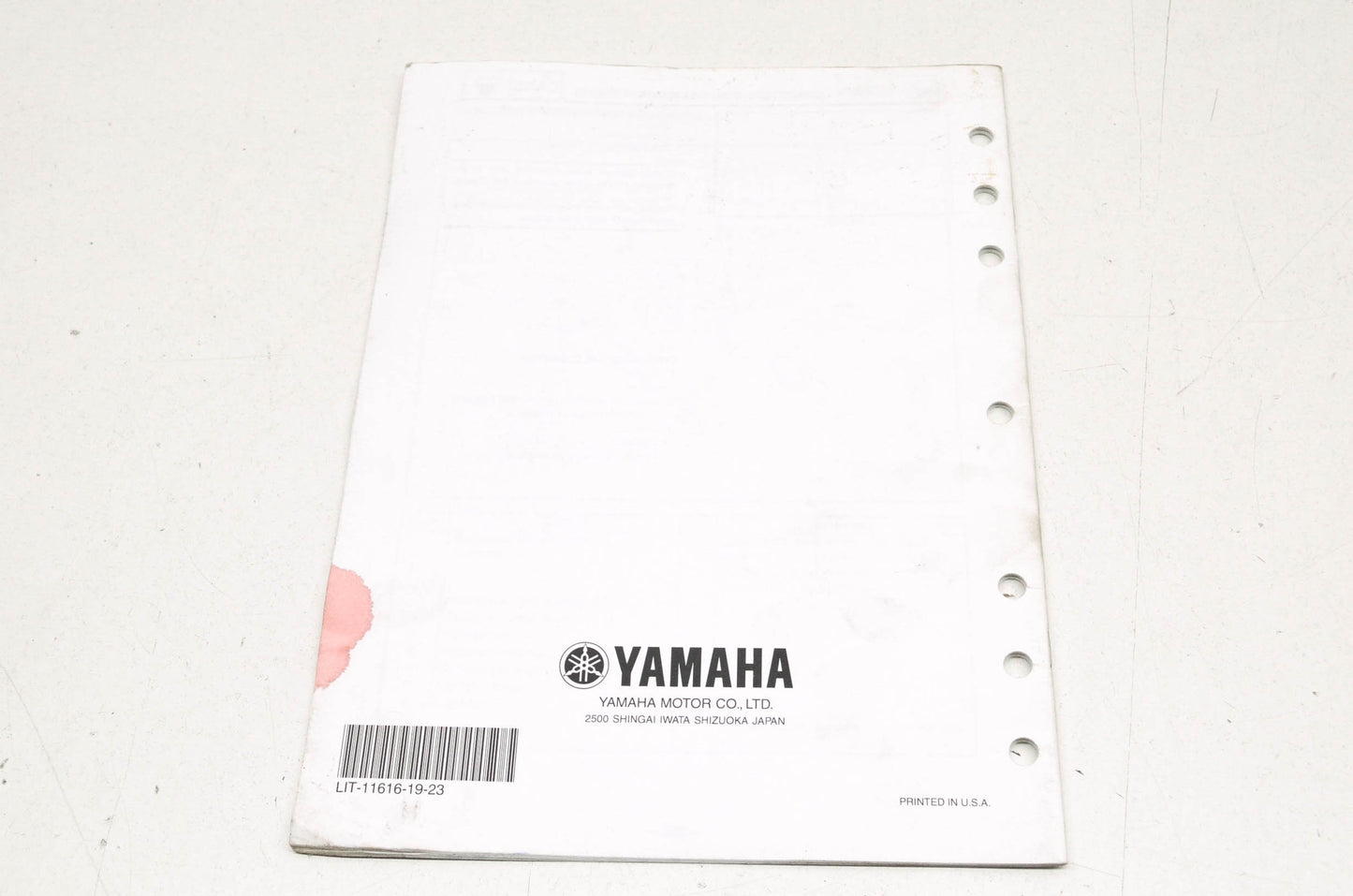 OEM Yamaha LIT-11616-19-23 XV250V/VC Service Manual Supplement