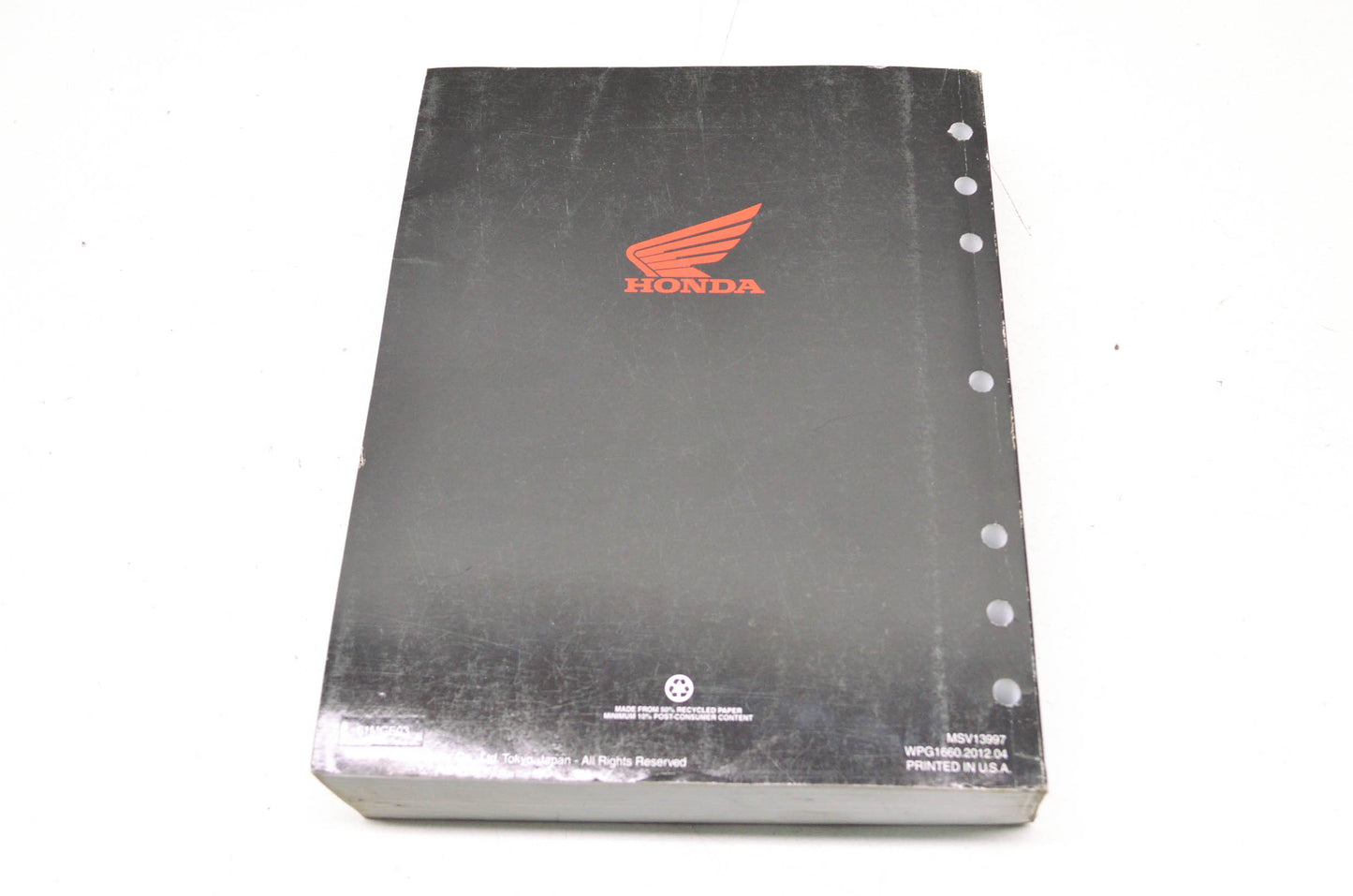 OEM Honda 2010-2013 VFR1200F/FD Service Manual