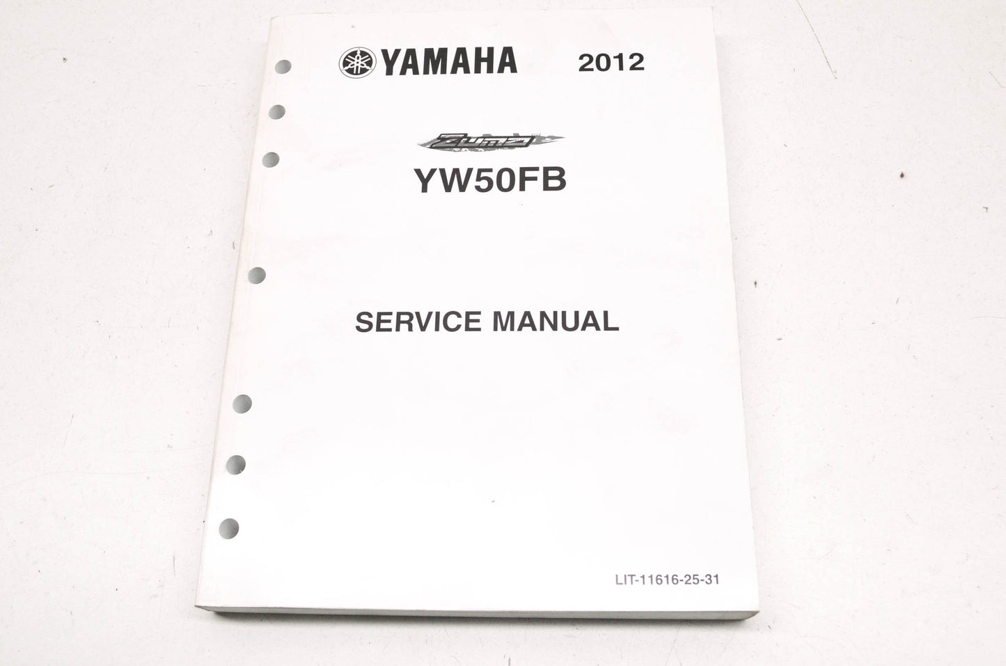 OEM Yamaha LIT-11616-25-31 Service Manual YW50FB NOS