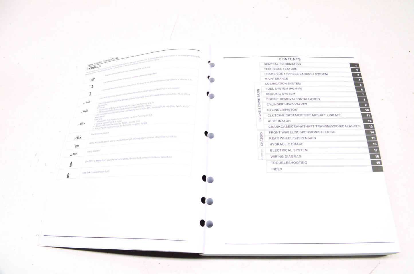 OEM Honda 61MEN76 2009-2015 CRF450R Service Manual NOS
