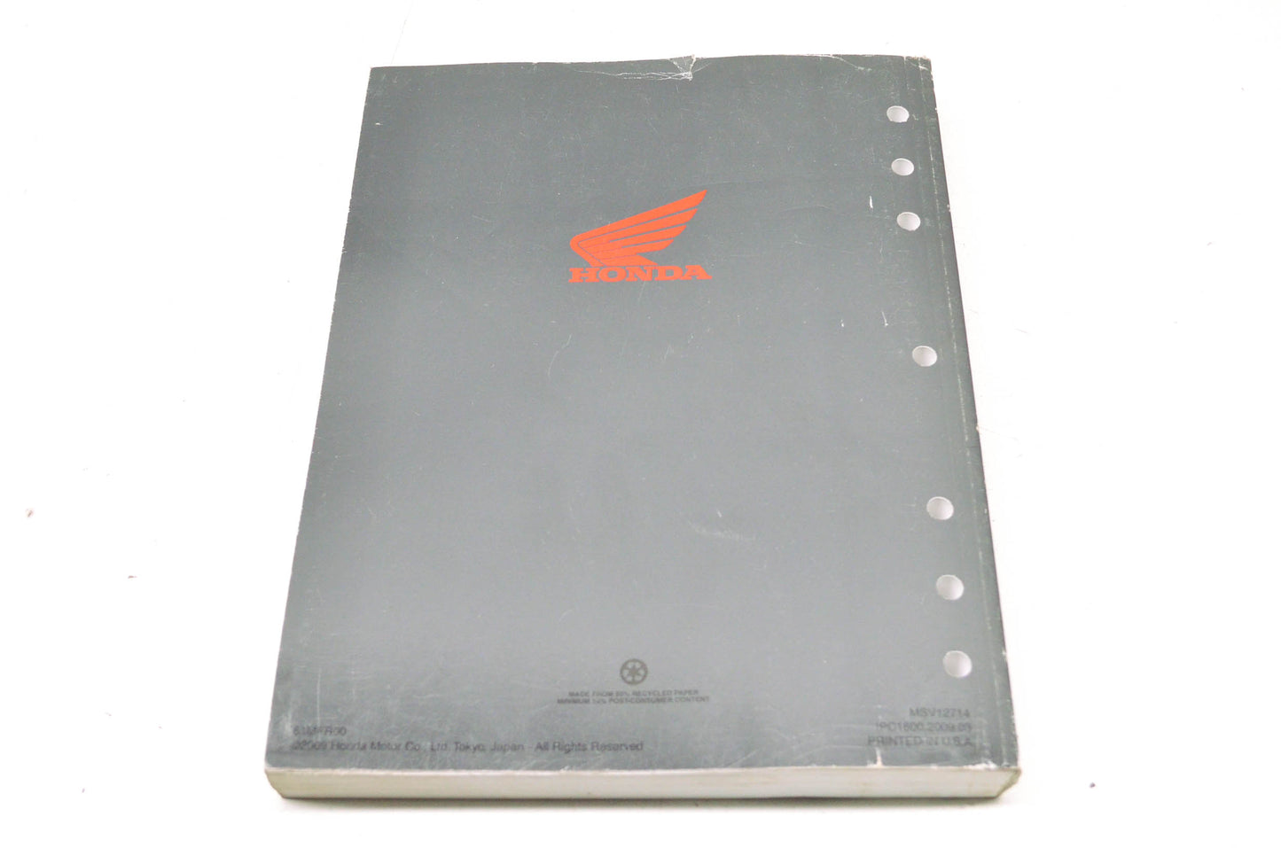 OEM Honda 2010 VT1300CX Fury Service Manual