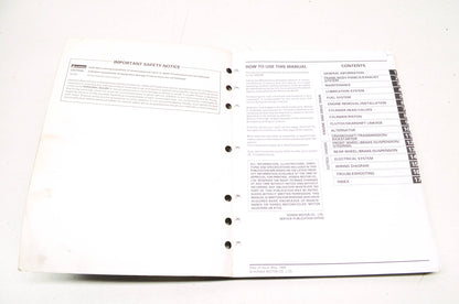 OEM Honda 2000-2002 XR200R Service Manual