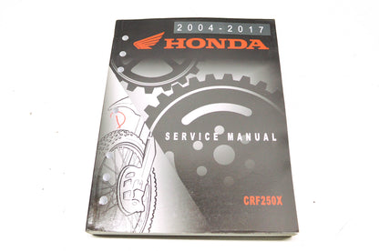 OEM Honda 2004-2017 CRF250X Service Manual