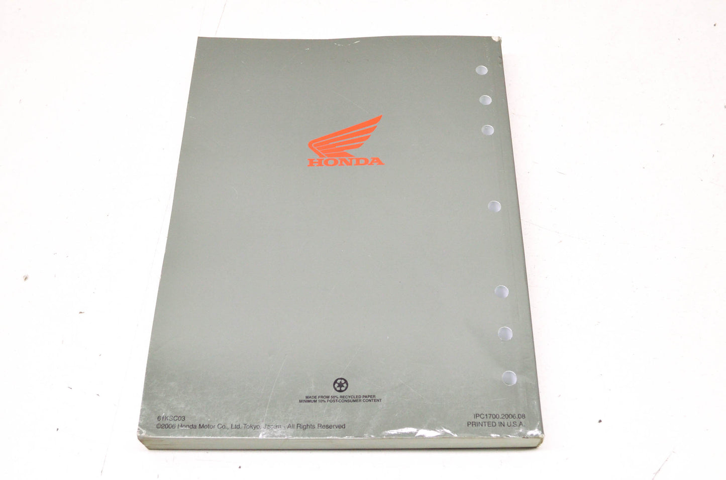OEM Honda 2004-2017 CRF250X Service Manual