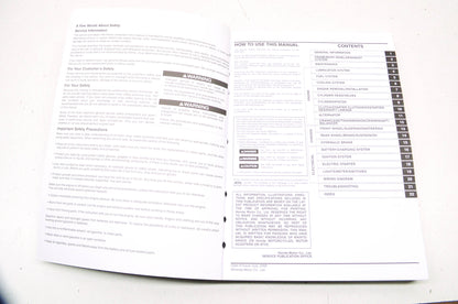 OEM Honda 2004-2017 CRF250X Service Manual