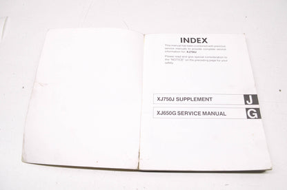 OEM Yamaha XJ750J Service Manual