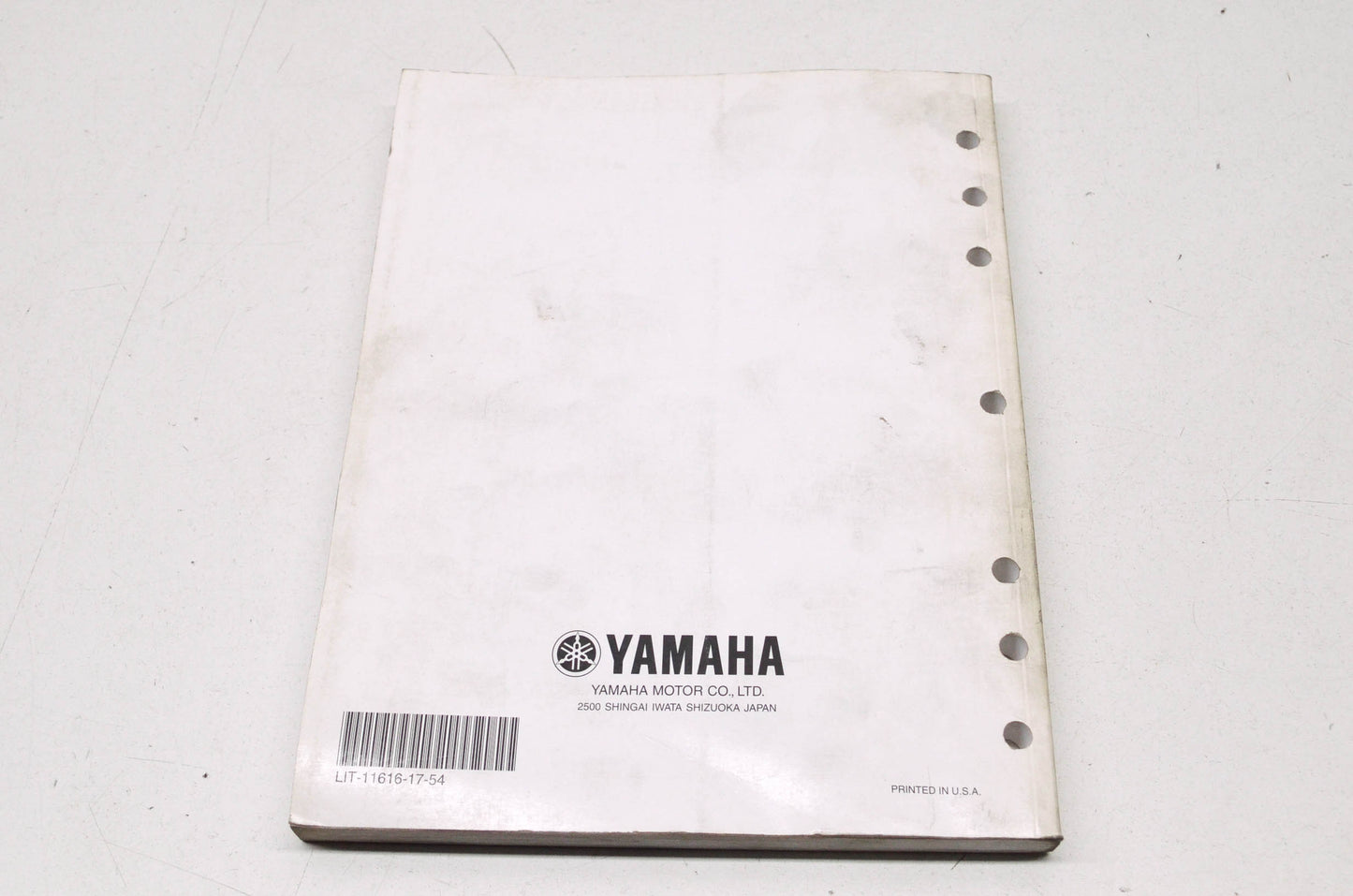OEM Yamaha LIT-11616-17-54 Service Manual YXP700/1000